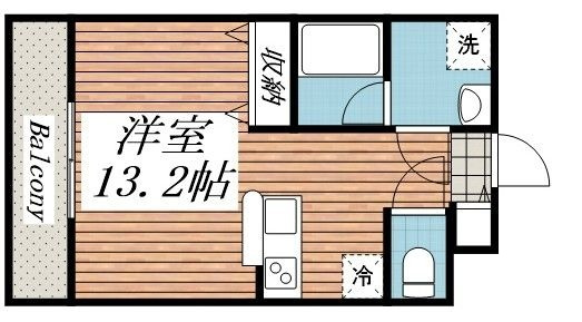 ルシェルの間取り|間取りです。