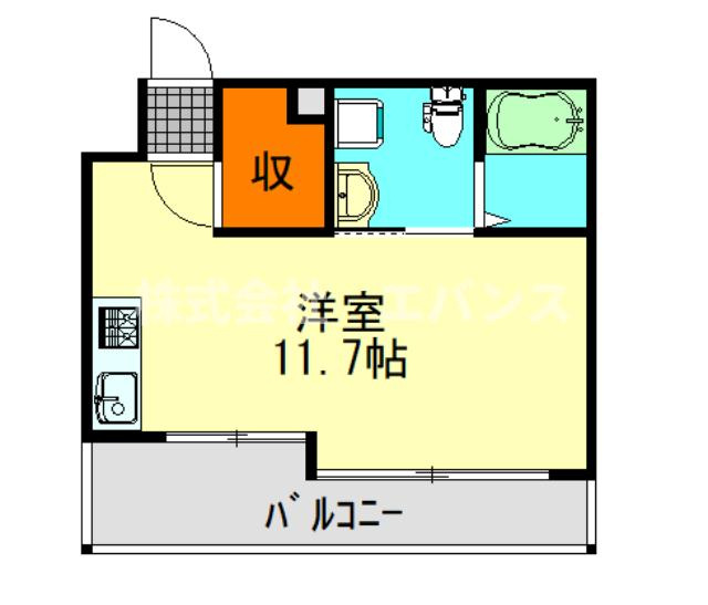 【間取り】 | リエス千葉新宿
