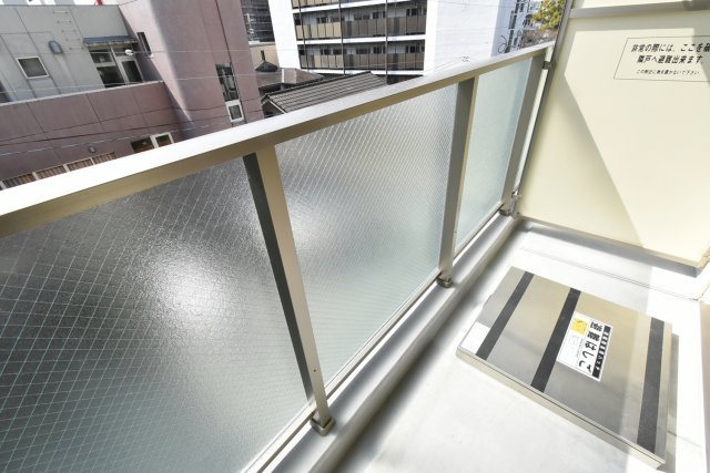 ハックスビエント甲子園口のバルコニー
