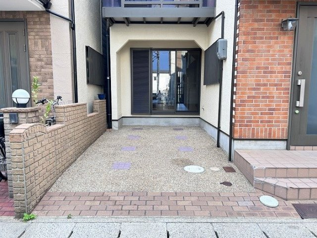久我森の宮町の玄関