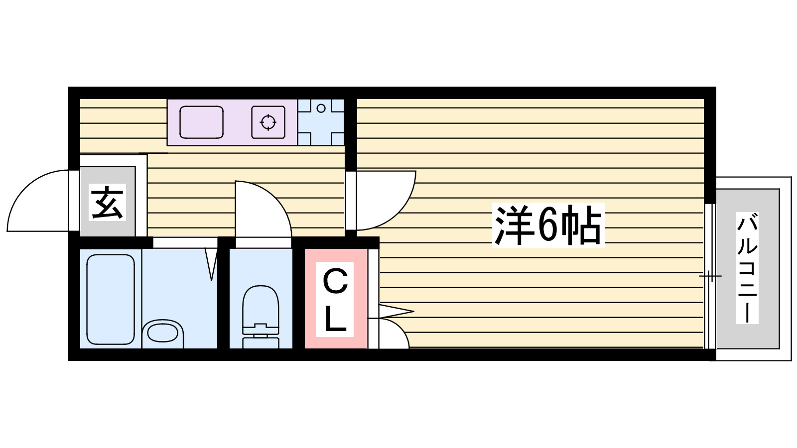 エトランス太子の間取り