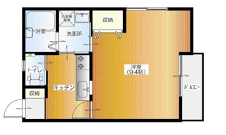 【間取り】 | グッドネスⅡ | 間取りです。