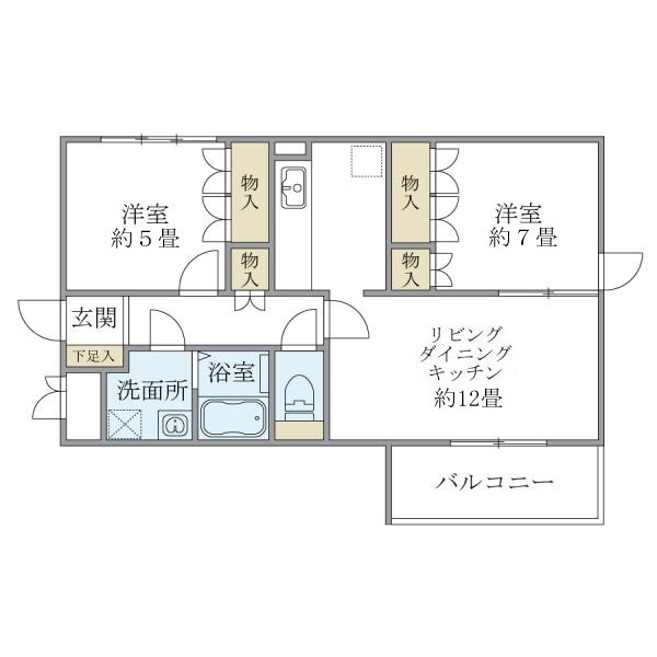 パールハイツ恋ヶ窪の間取り