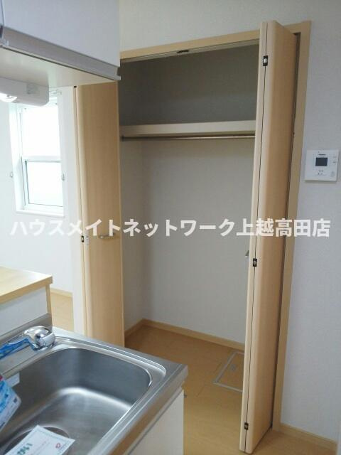 ヴィラ　アルモニーＡの収納|クローゼット