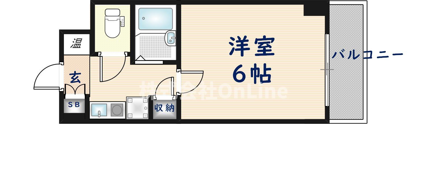 PS HIGASHI OSAKAの間取り