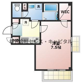 エスポワール馬橋の間取り