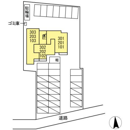 ベルデの区画図