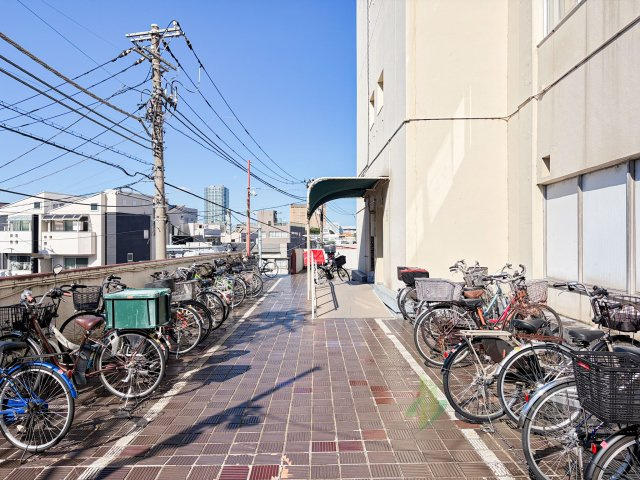 板橋スカイプラザの駐輪場|駐輪場
