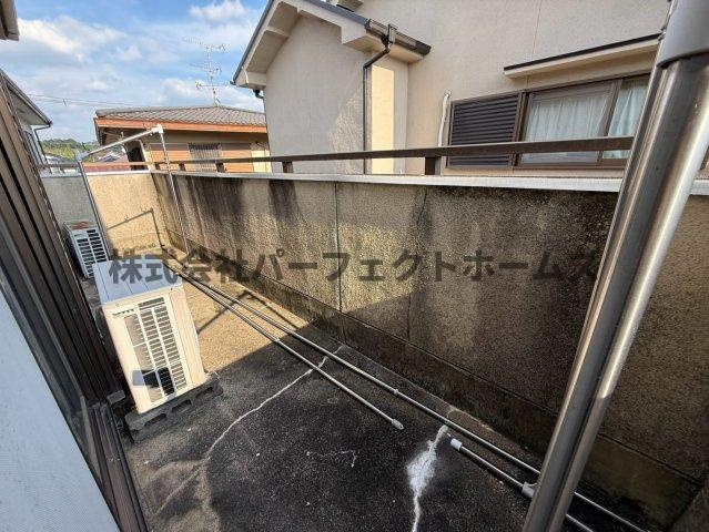 杉責谷1丁目戸建　賃貸のバルコニー|開放的で明るい空間を演出してくれるバルコニーです