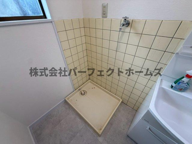 杉責谷1丁目戸建　賃貸の設備|洗濯機置場です