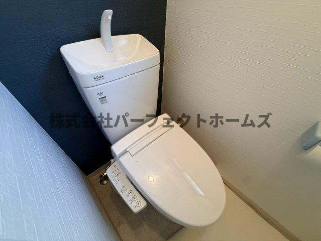 杉責谷1丁目戸建　賃貸のトイレ|清潔感のあるトイレです
