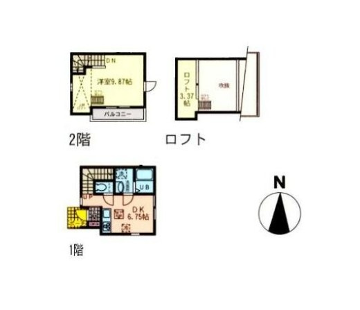 ピュアーサインⅡの間取り