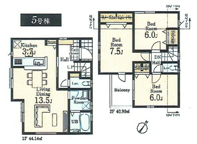 羽村市小作台5丁目　新築戸建全5棟