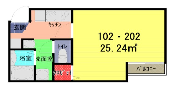 ル シエル上尾の間取り