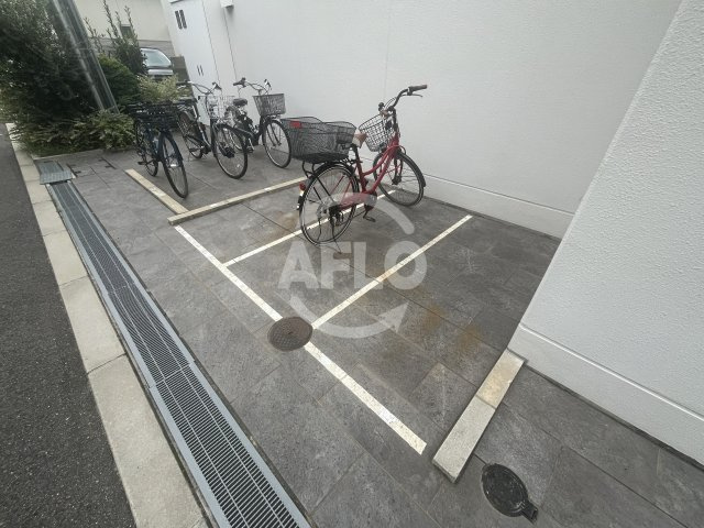 グランフォルテ田川のその他共用部分|バイク置き場