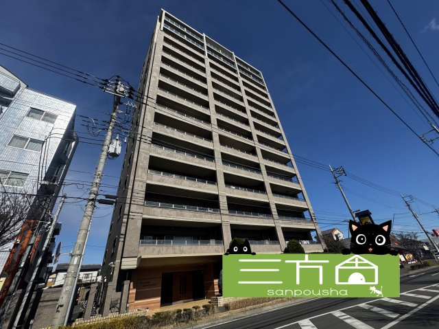 ポレスター文京町の外観|ポレスター文京町　9階　南西角住戸　前橋駅まで徒歩約17分
