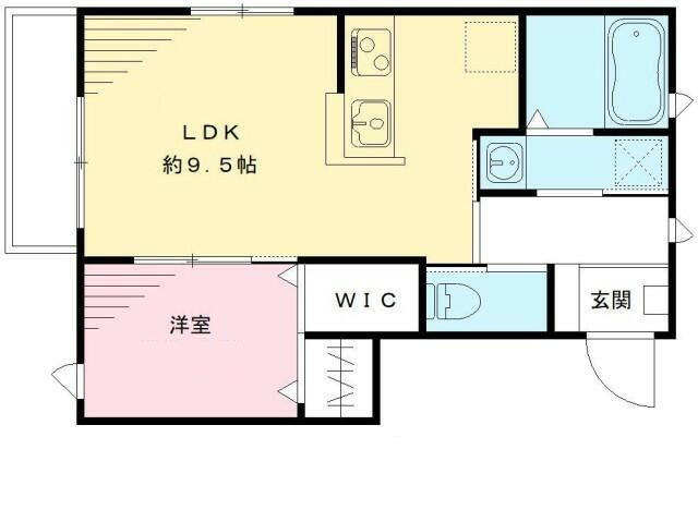 Ｈｉフラッツの間取り|間取りです。