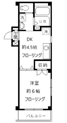 ＣＯＮＦＯＲ東山の間取り|間取りです。