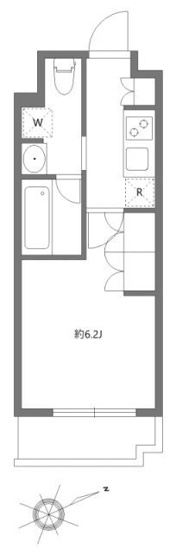 【間取り】 | アジールコート東大井