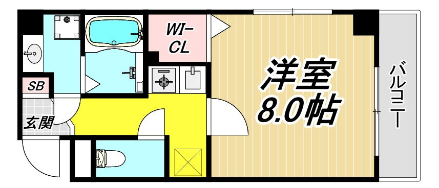 エールスタージュ伊丹の間取り