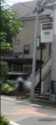 中央コーポのエントランス