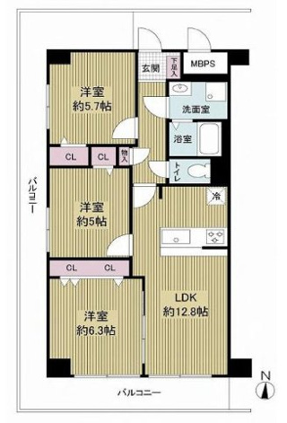 【間取り】
