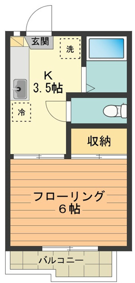 【間取り】 | ハイツ平成