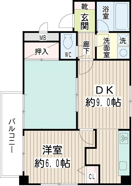 エムズガーデン の間取り|間取りです。