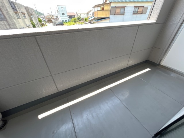 リバーサイドビレッジのバルコニー