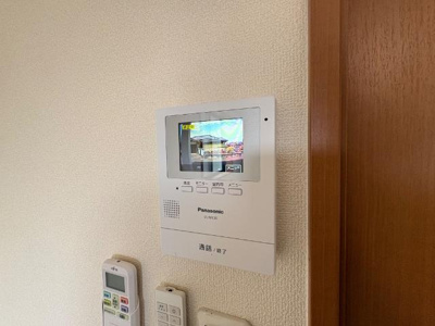 【セキュリティ】 | メゾン　サンフィット | 【メゾン　サンフィット】カメラ付インターホン