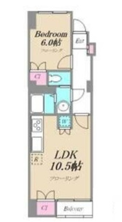 【間取り】 | 自由が丘フラワーマンション | 間取りです。