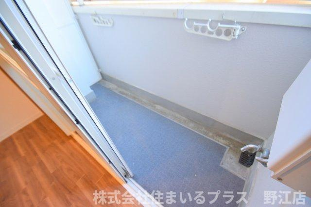 ラチチュード大宮のバルコニー
