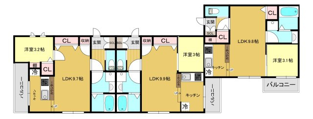 【間取り】 | Katze筥松