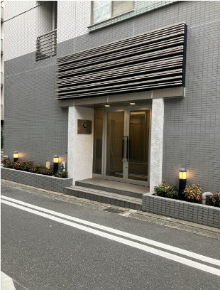 カスタリア住吉Ⅱのエントランス
