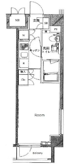 セジョリ王子駅前の間取り|間取りです。