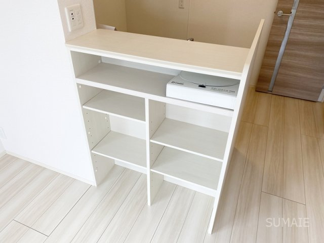 Ｓｅｅｄ 東大宮の収納|カウンター下の棚収納！