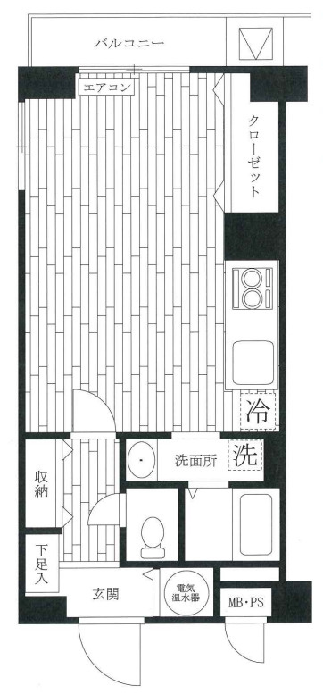 ライオンズマンション池田山の間取り