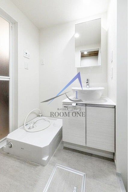 ＷｏｏｄＣｒｅｓｔ中延Ｒｅｓｉｄｅｎｃｅの洗面所|洗面台です。