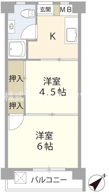 行徳マンションの間取り
