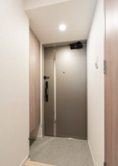 リビオメゾン木場の玄関