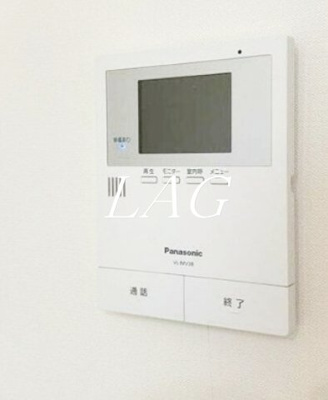 【セキュリティ】 | カラヴェーラ平塚 | モニター付きインターホンです。