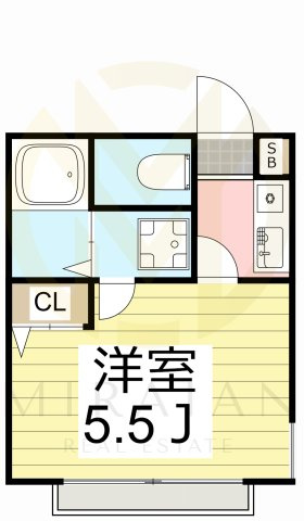 ヴランドール西船の間取り