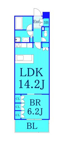 Tシティ六角橋の間取り