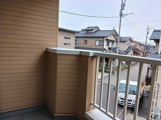 ル・クプルのバルコニー