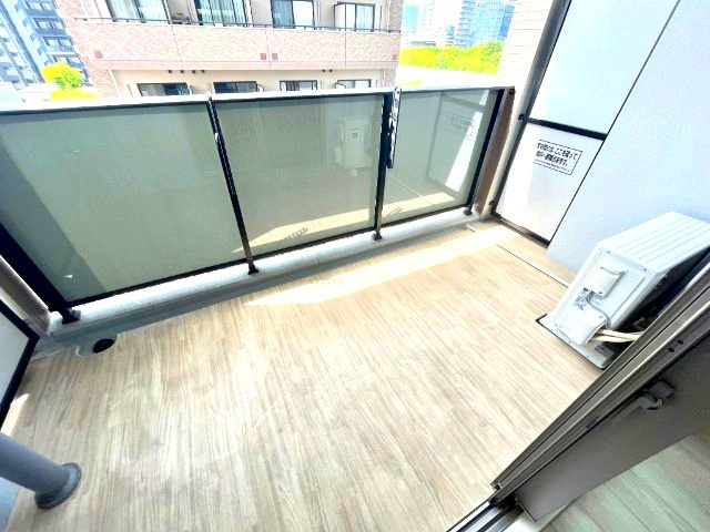 名古屋市中区大須２丁目の賃貸マンションのバルコニー