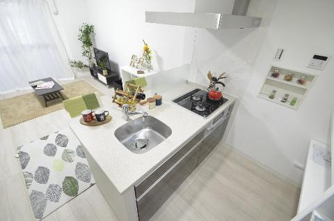 名古屋市中区大須２丁目の賃貸マンションのキッチン