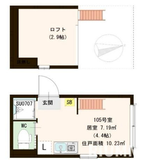 【間取り】 | ハーモニーテラス高田馬場Ⅱ