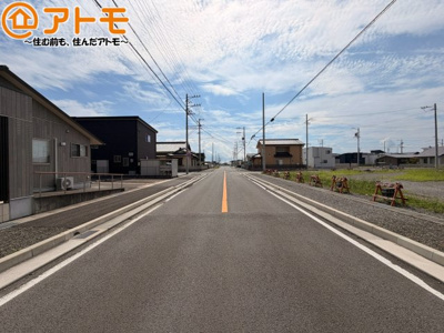 【前面道路含む現地写真】 | 焼津市小川第10　新築戸建　全1棟