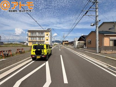 【前面道路含む現地写真】 | 焼津市小川第10　新築戸建　全1棟