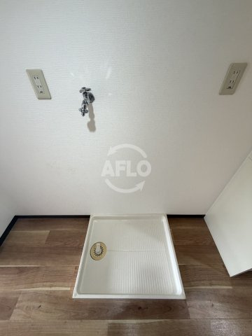 maison Raffineの洗面所|洗濯パン